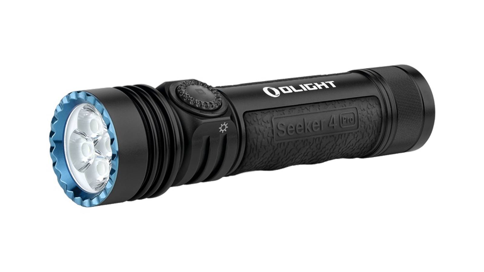 Olight Seeker 4 Pro Powerful Rechargeable LED Torch - Black