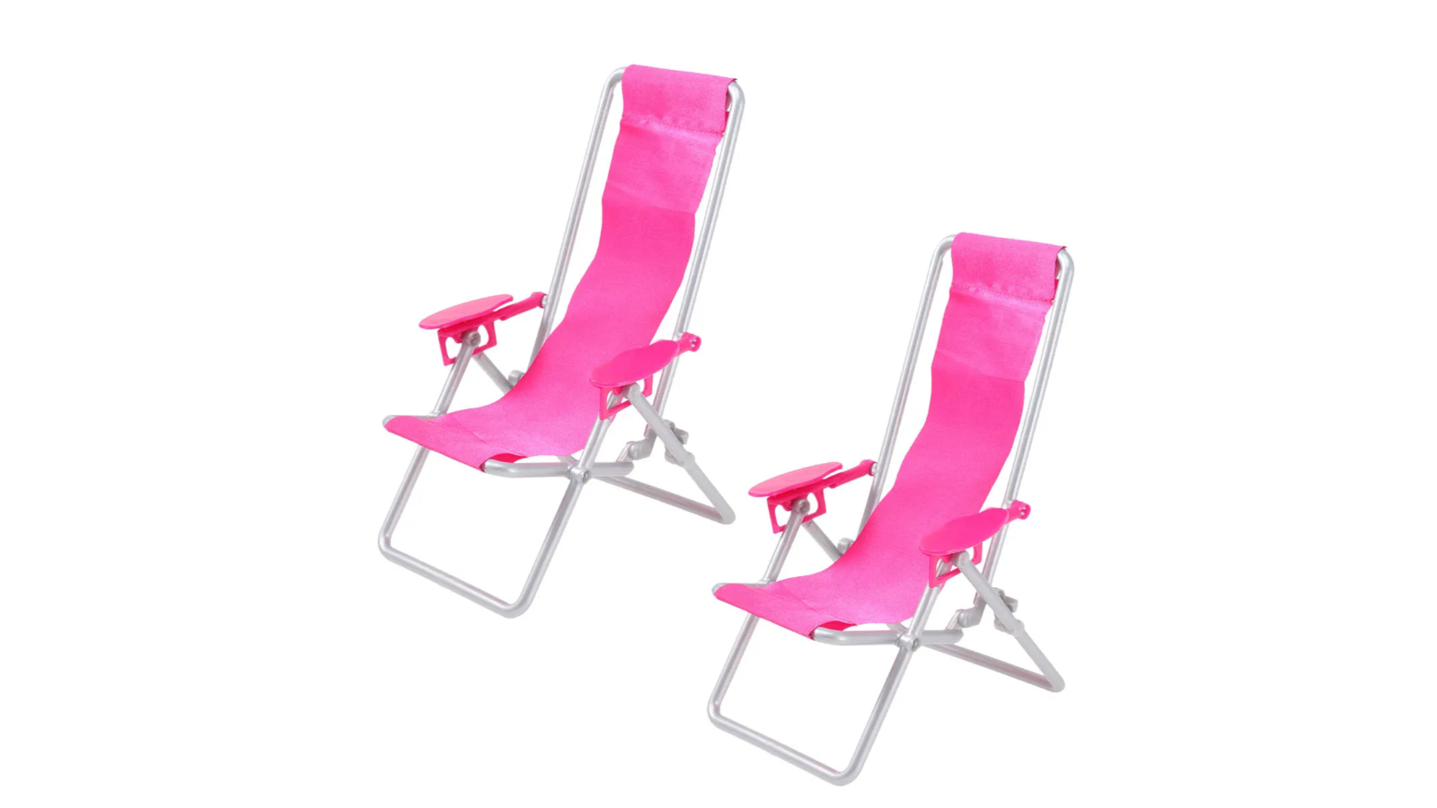 NNEOBA 2 Piece Folding Deck Mini Beach Chair 