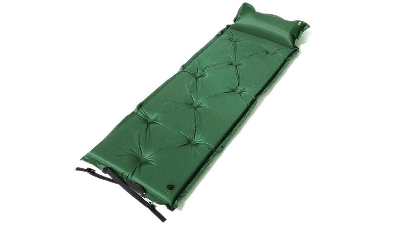 Pekynew Self-Inflating Air Bed with Pillow Bag - Green