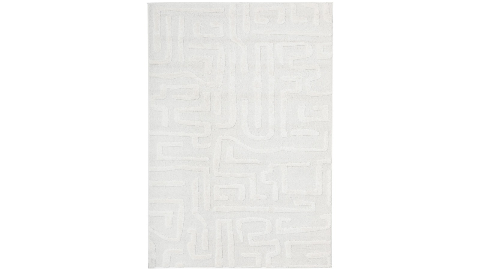 The Weave Studio Celine Arlo White Rug
