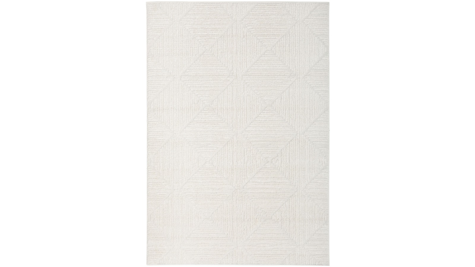 The Weave Studio Celine Shilo White Rug