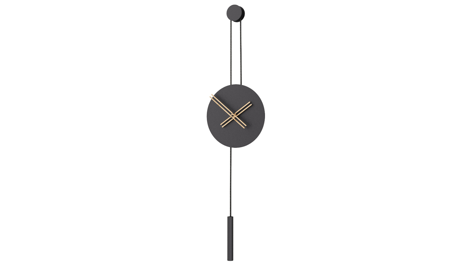 Mclocks 30 Serenity Wall Clock - Black/Oak