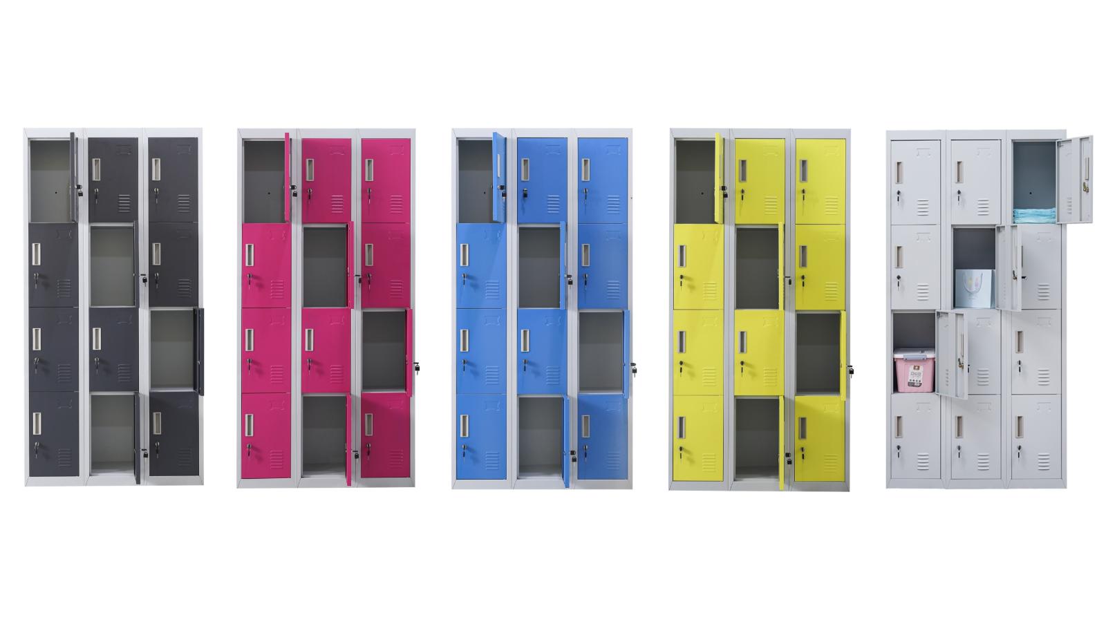 Serrano 12-Door Padlock Operated Locker