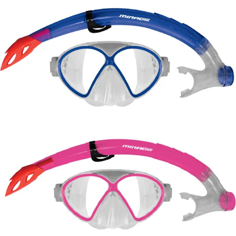 Mirage Junior/Kids Silitex Watersports Goggle Mask/Snorkel