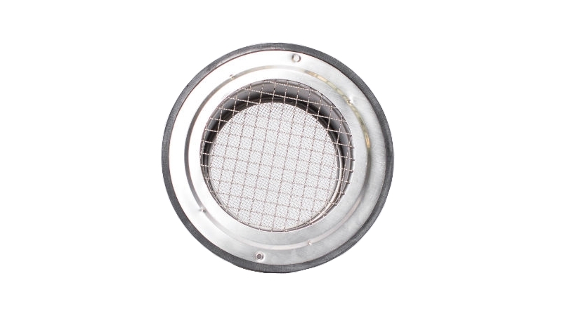 Sirius 20cm Round Stainless Steel Eave Vent with Insect Mesh