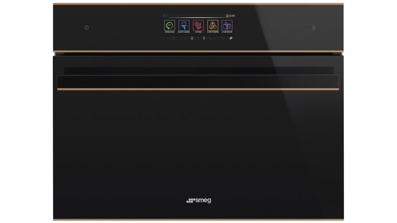 Smeg 450mm Dolce Stil Novo Compact Speed Oven
