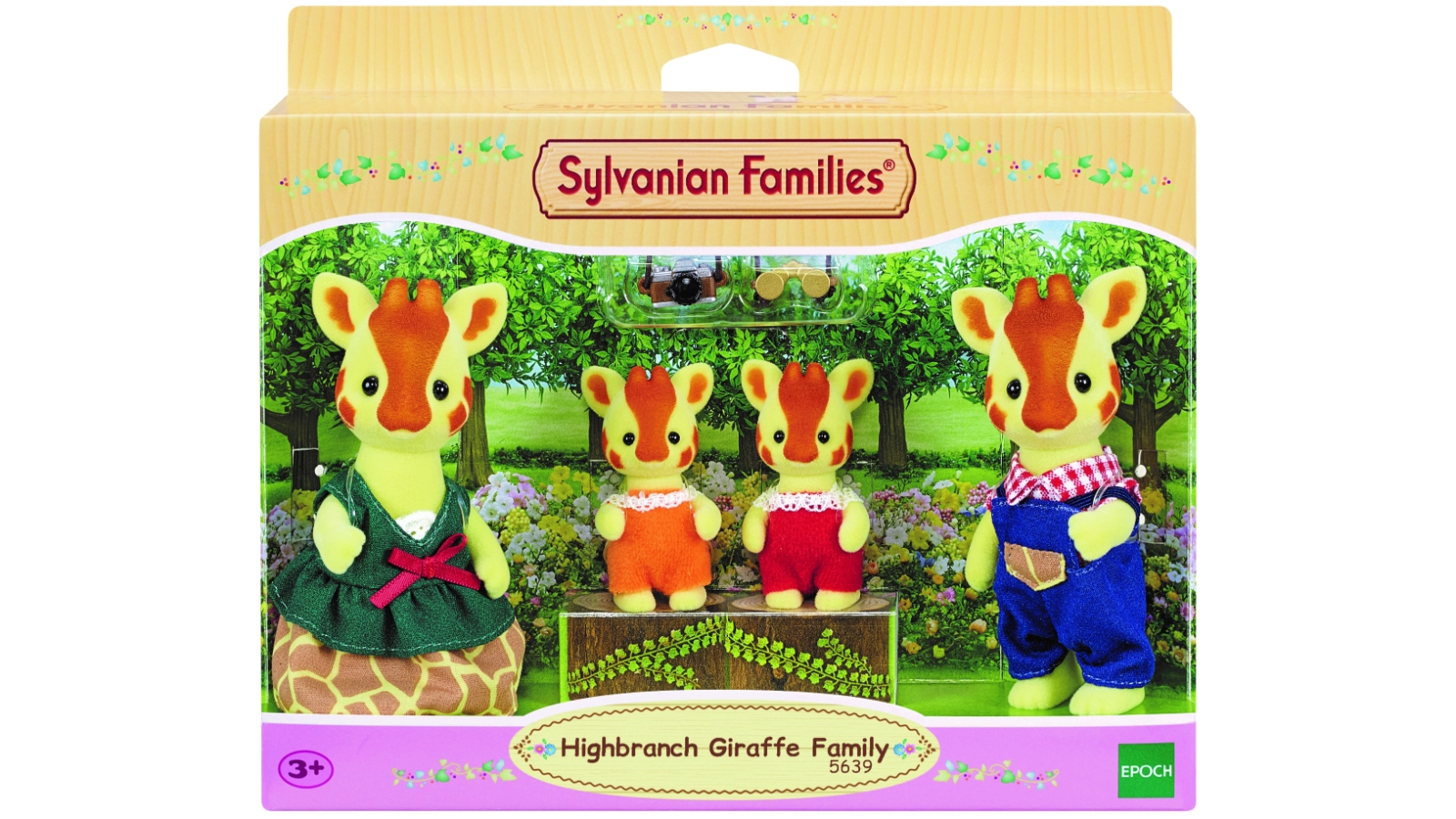 Sylvanian Families Highbranch Giraffe Family
