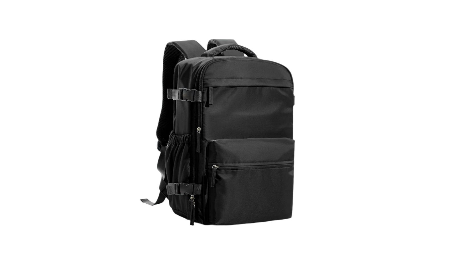 NNEOBA Vacuum Compression Travel Backpack with Pump - Black