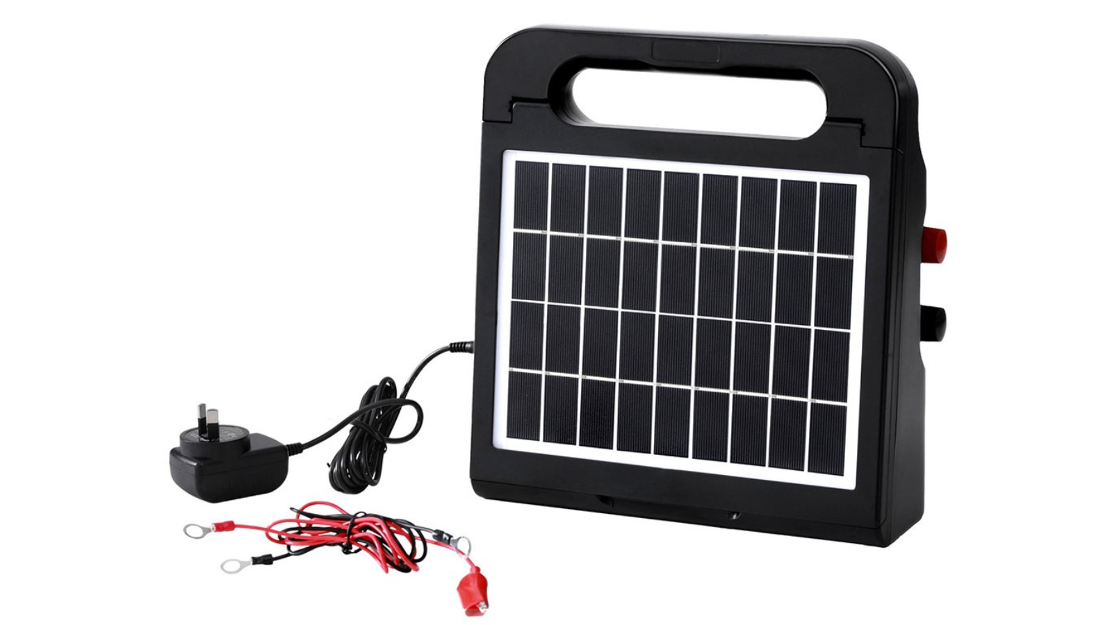 Giantz 5km Electric Fence Energiser Solar Farm 0.15J