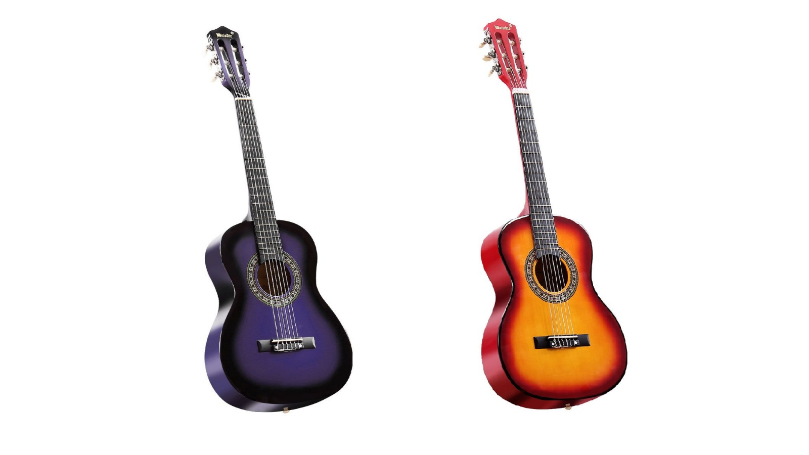 Melodic Kids Wooden 34inch 6-Strings Tuner Cutaway Acoustic Guitar