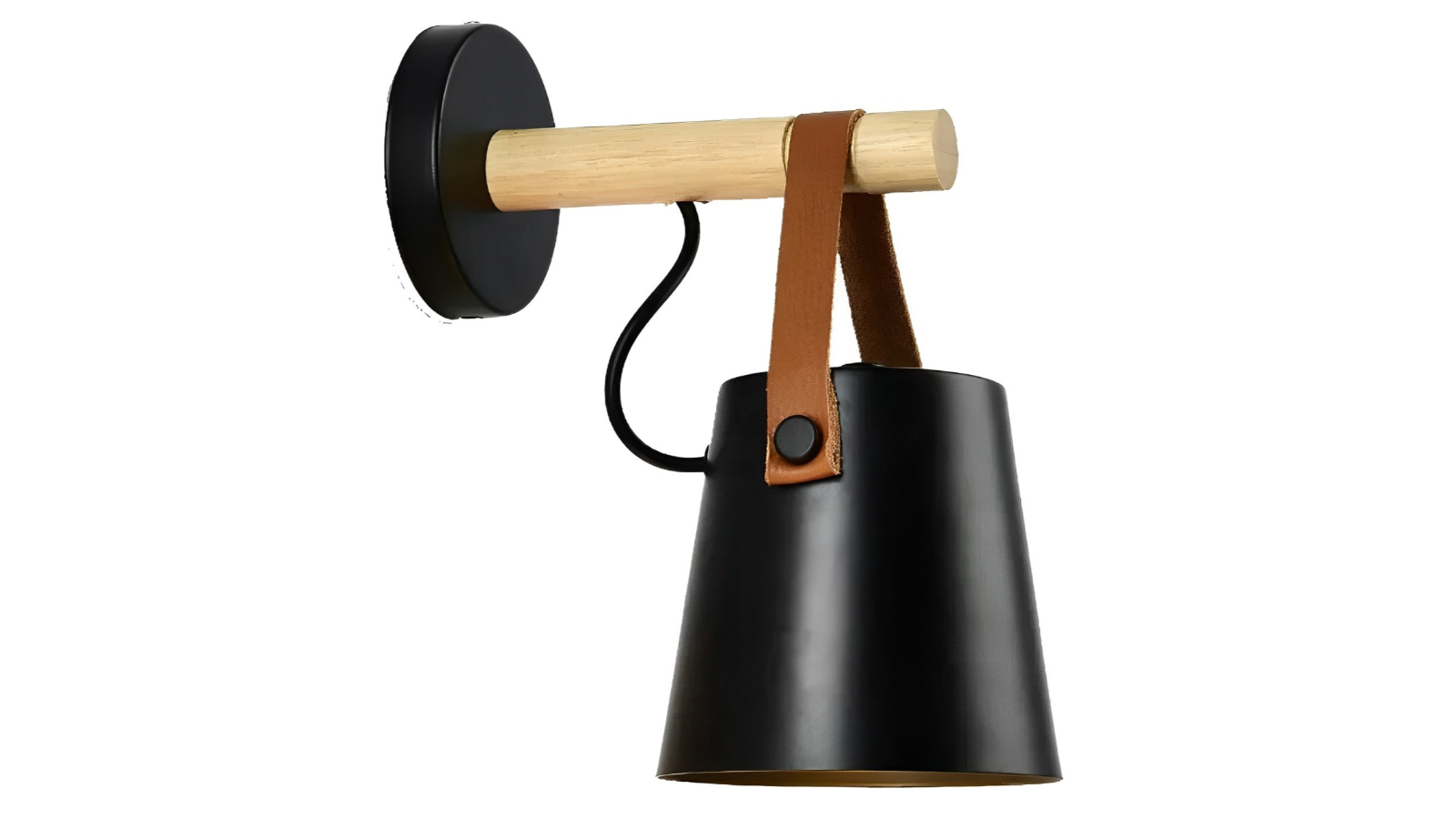 NNEOBA Nordic Modern Wooden Wall Lamp