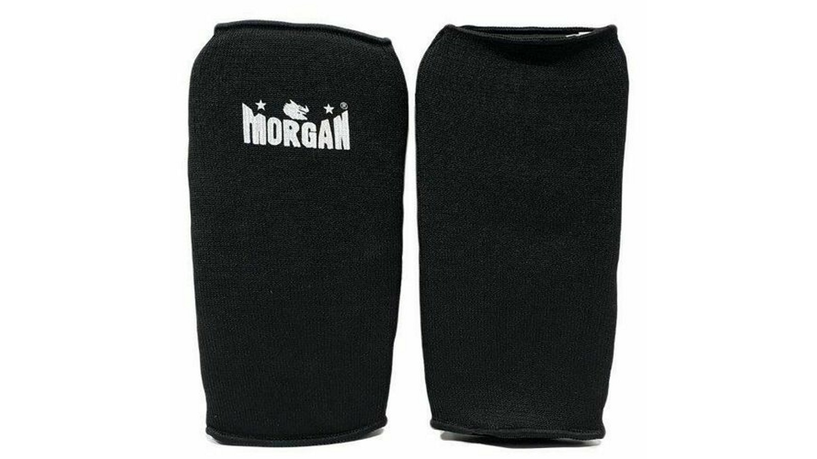 Morgan Sports Black Shin Protectors - Medium