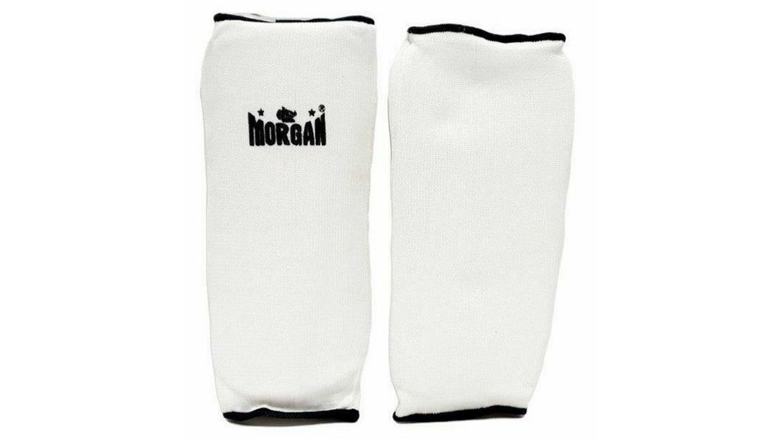 Morgan Sport White Shin Protectors - Large
