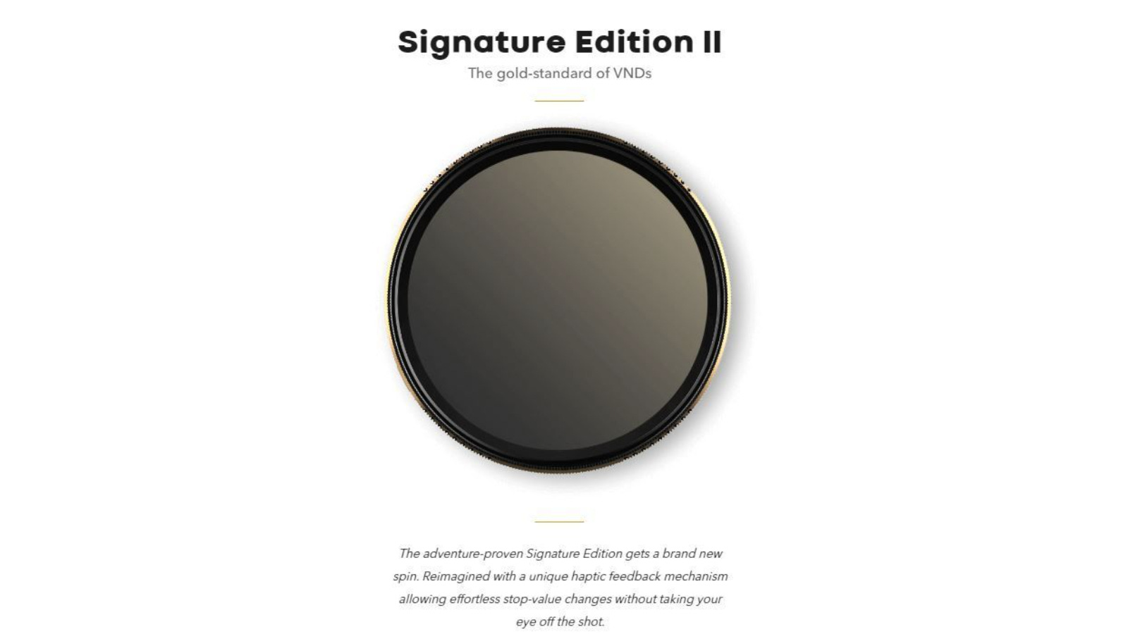 Filtre PolarPro 82mm ND Variable Peter McKinnon II (6-9 Stops) – Occasion