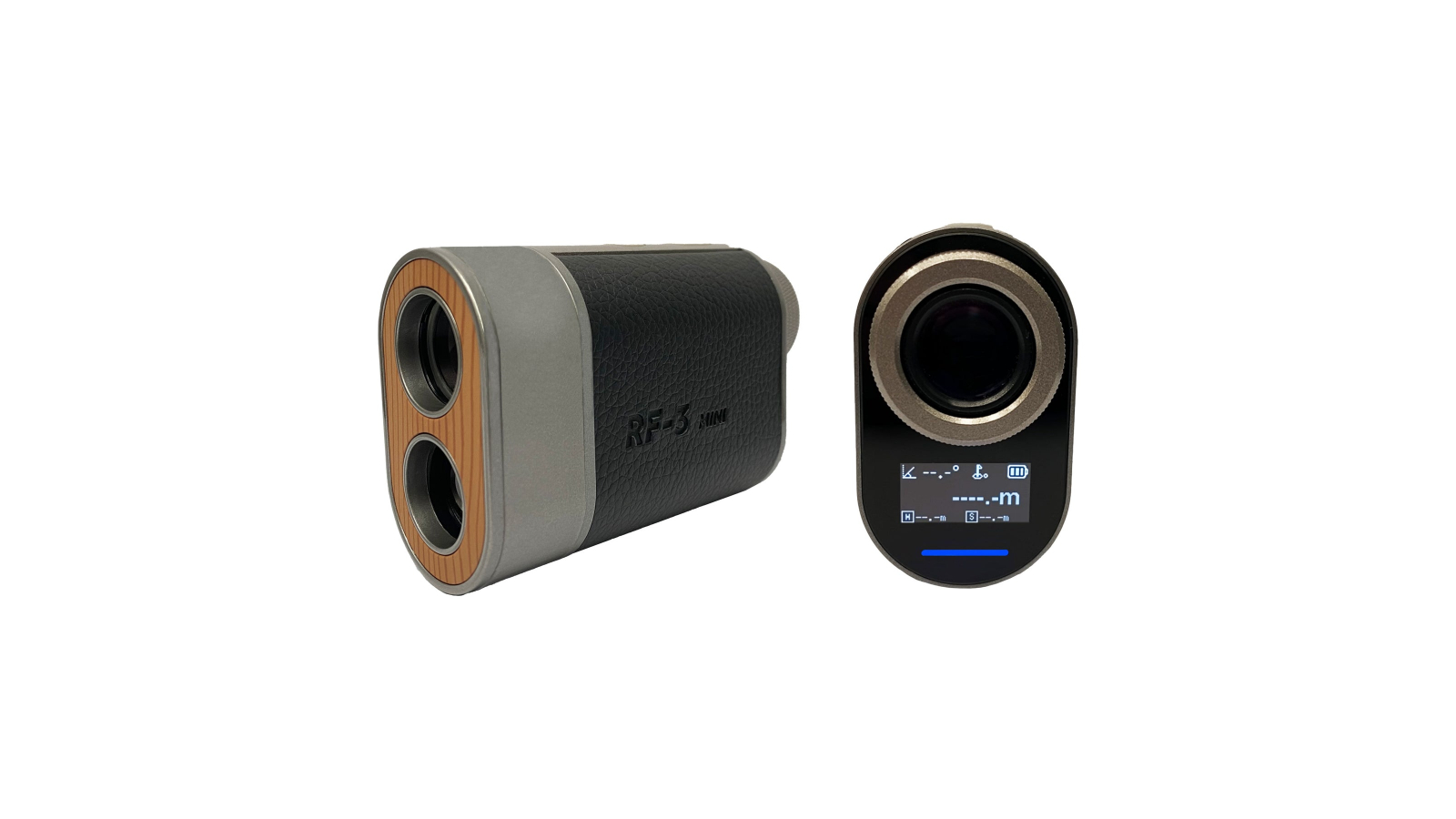 Stinger Golf RF-3 Mini Rangefinder with Slope - Black/White