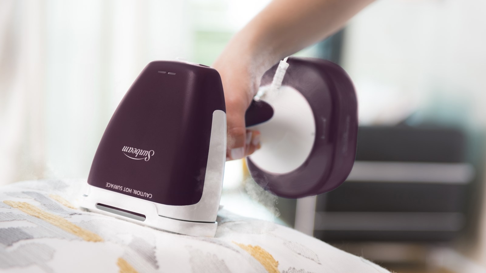 Sunbeam Power Steam Handheld Garment Steamer Harvey Norman