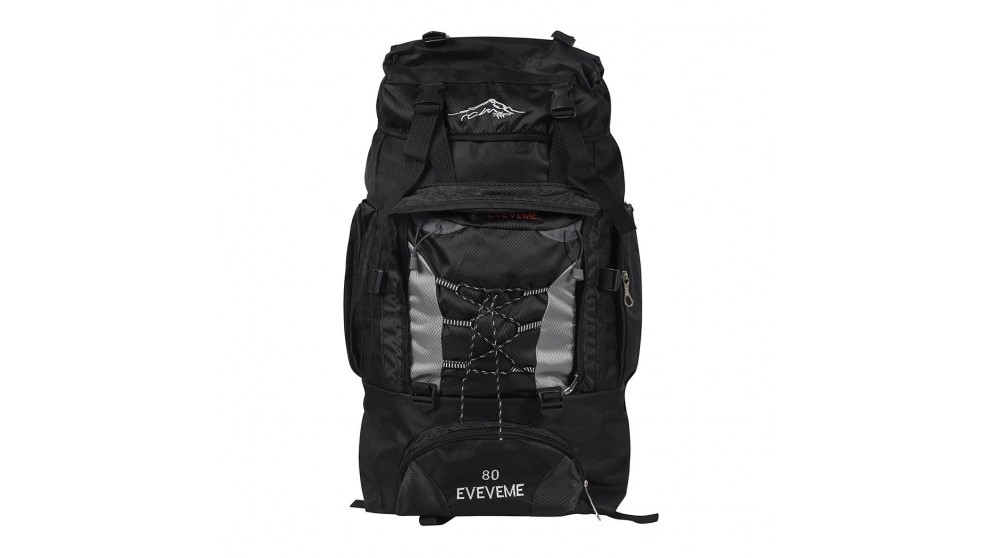 Military Travel Backpack 80L - Black
