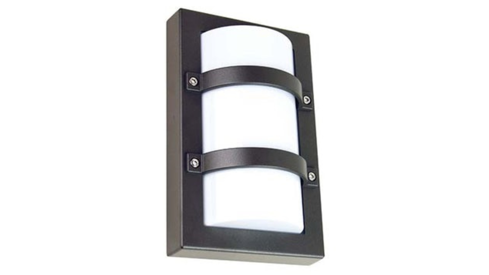 Oriel Lighting Trio Mini IP65 Premium Outdoor Bulkhead - Graphite