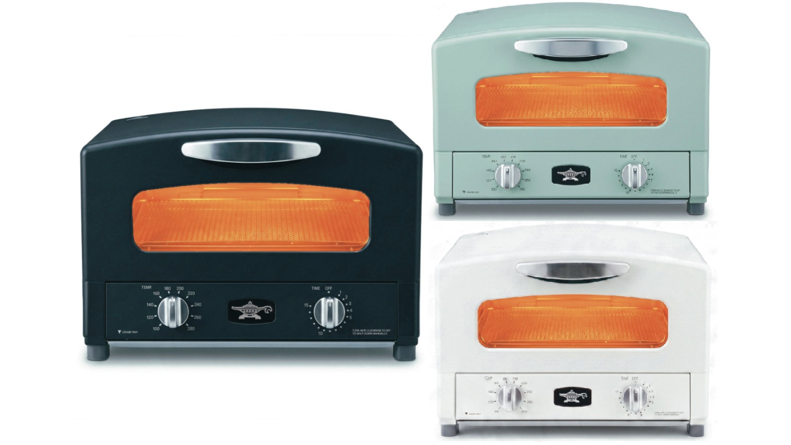 Sengoku Graphite Grill and Toaster Oven
