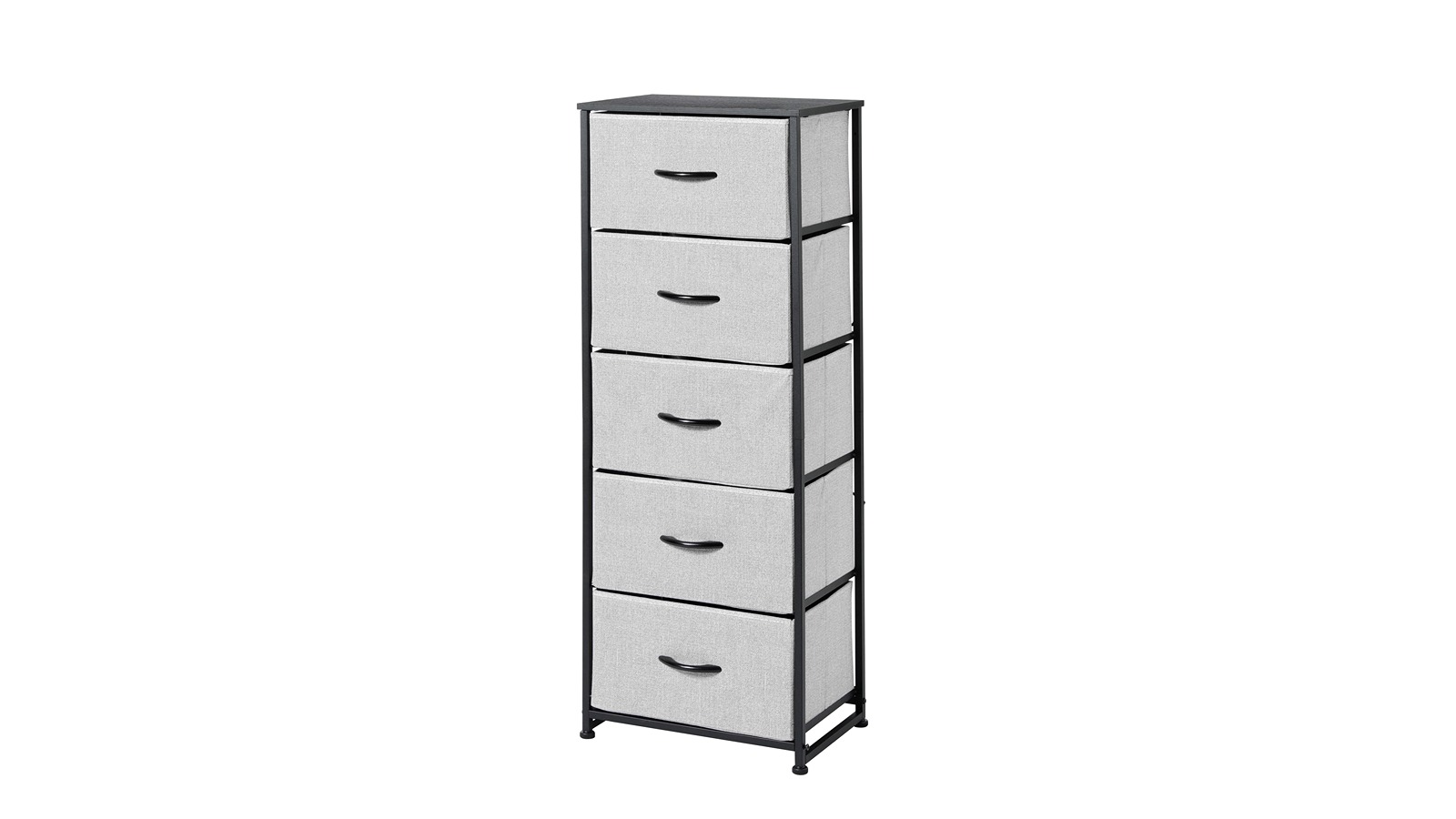 Sherwood 5-Drawer Luna Tallboy - Grey