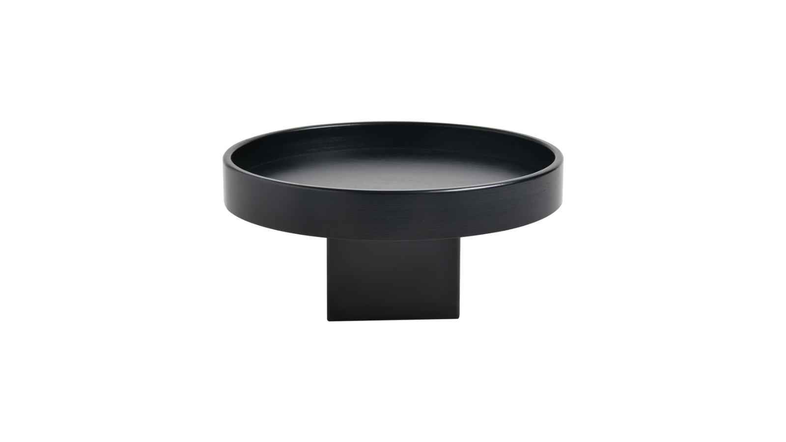 Sherwood Sofit Bamboo Sofa Tray Table - Black