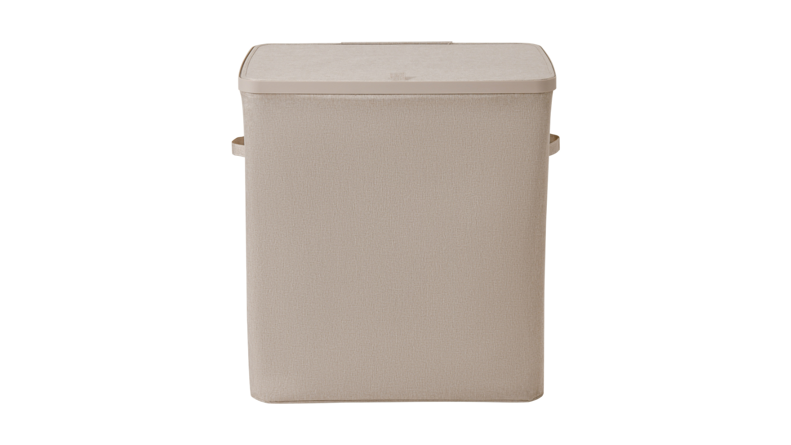 Sherwood Voyager 3-Section Laundry Hamper 120L Faux Linen - Natural