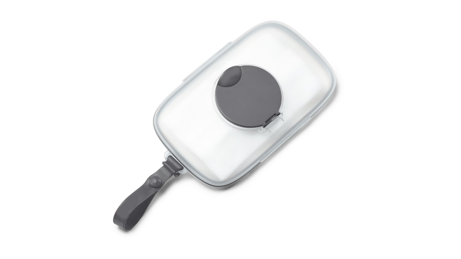 Skip Hop Grey Grab and Go Perfect Snug Seal Wipes Case