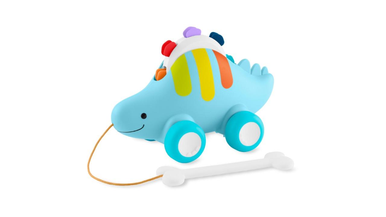 Skip Hop 3-in-1 Musical Dinosaur Pull Toy
