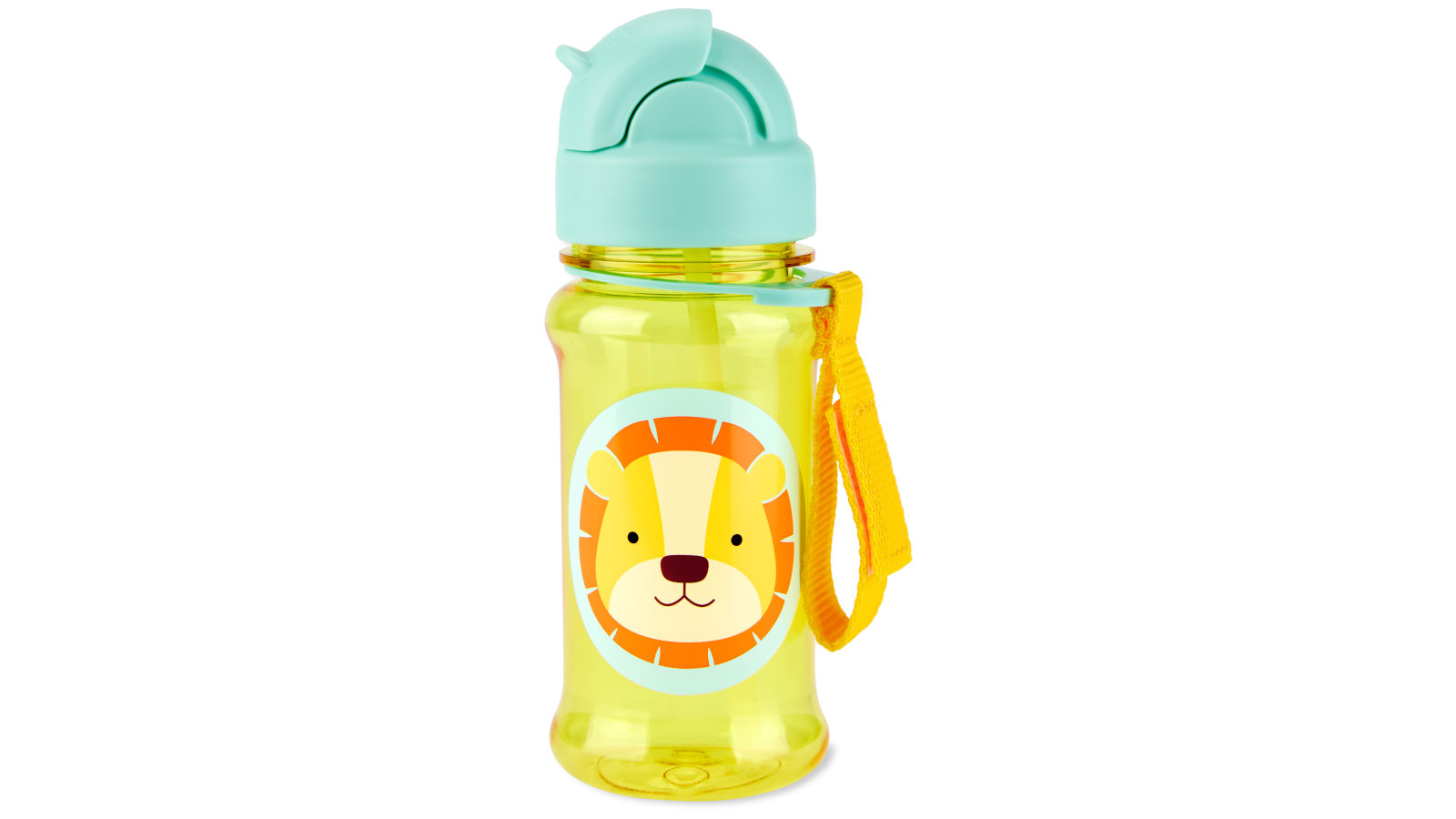 Zoo Tritan Renew Straw Bottle - Lion
