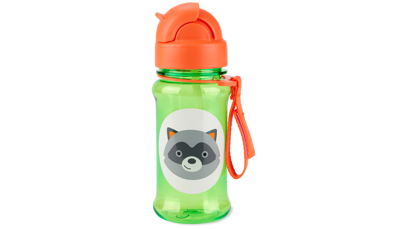 Zoo Tritan Renew Straw Bottle - Raccoon