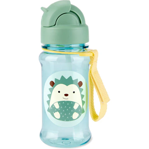 Zoo Tritan Renew Straw Bottle - Hedgehog
