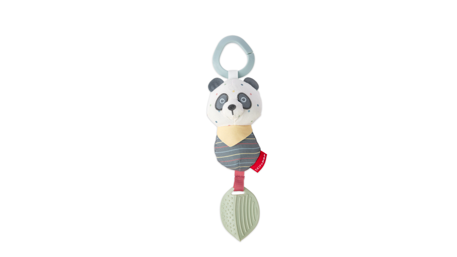 Skip Hop Bandana Buddies Chime and Teether Toy - Panda