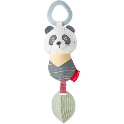 Skip Hop Bandana Buddies Chime and Teether Toy - Panda