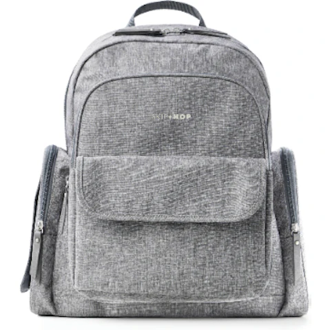 Skip Hop Heather Grey Luna Nappy Backpack