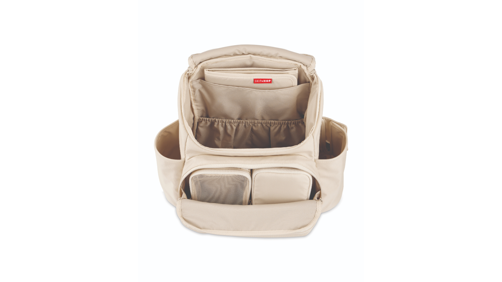 Skip Hop Forma Next Nappy Backpack - Oat | Harvey Norman