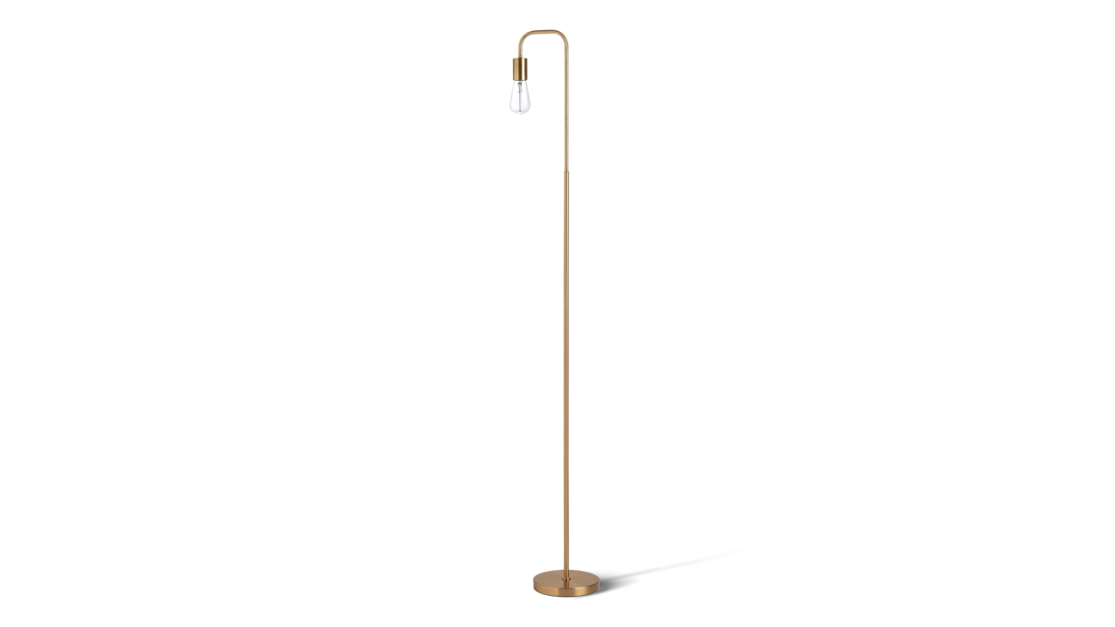 Sherwood Kara Metal Floor Lamp - Brass Gold