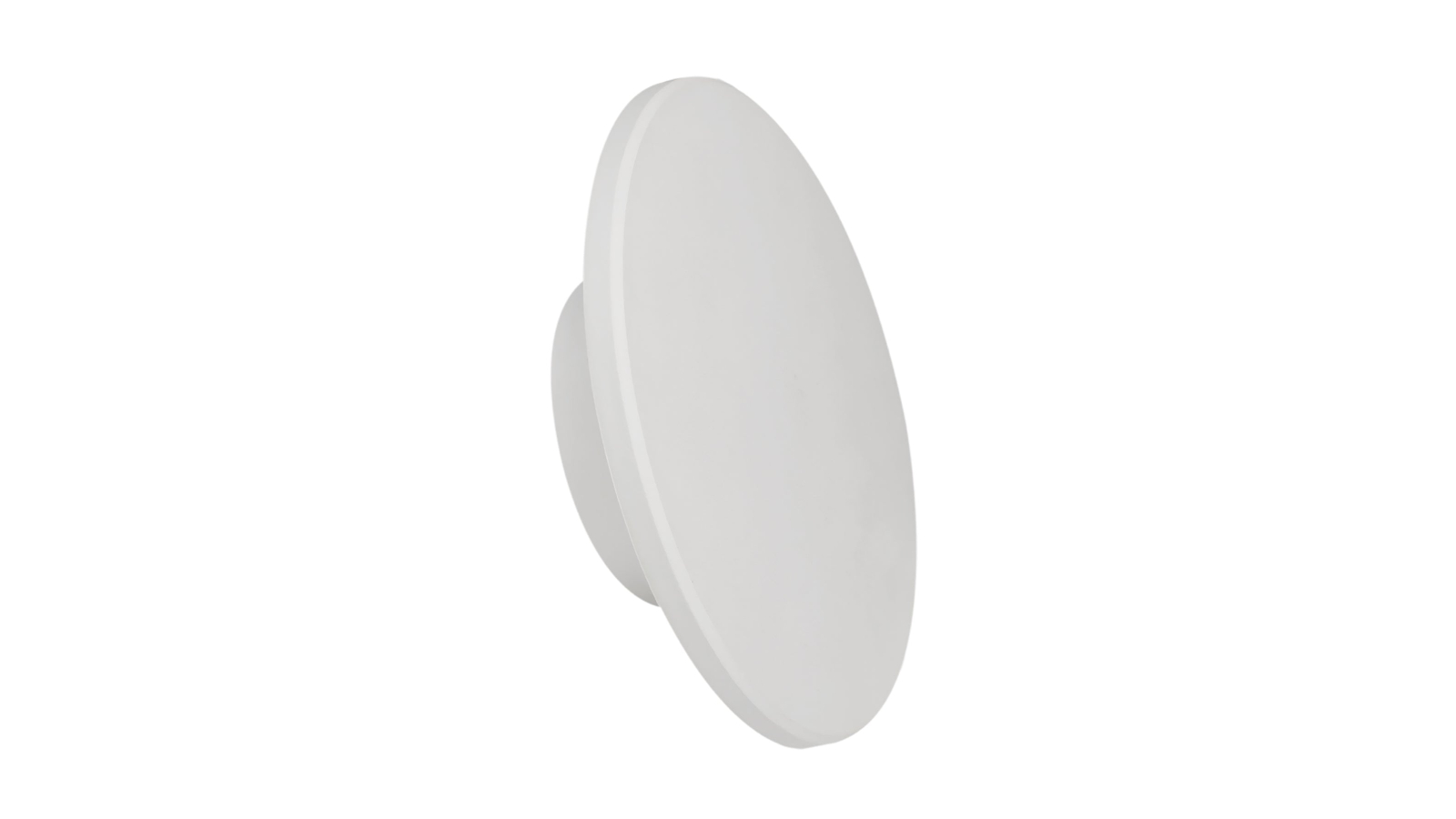 CLA 12W Shadow Surface Mounted LED Tri-CCT Backlit Round Wall Light - White