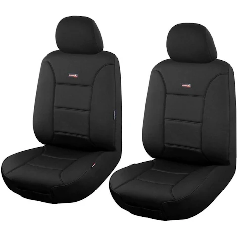 Sharkskin Plus Seat Cover Fully Custom Made Fronts for Ford Ranger 07/2018 - On