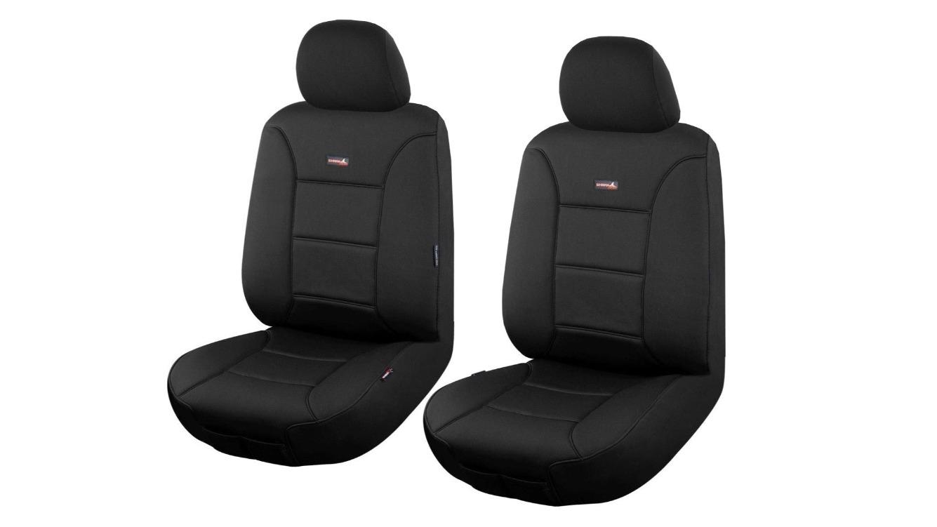 Sharkskin Plus Seat Cover Fully Custom Made Fronts for Ford Raptor 07/2018 - On