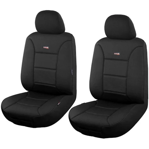 Sharkskin Plus Seat Cover Fully Custom Made Fronts for Ford Raptor 07/2018 - On