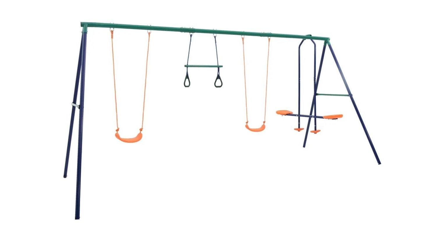 4 Unit Swing Set