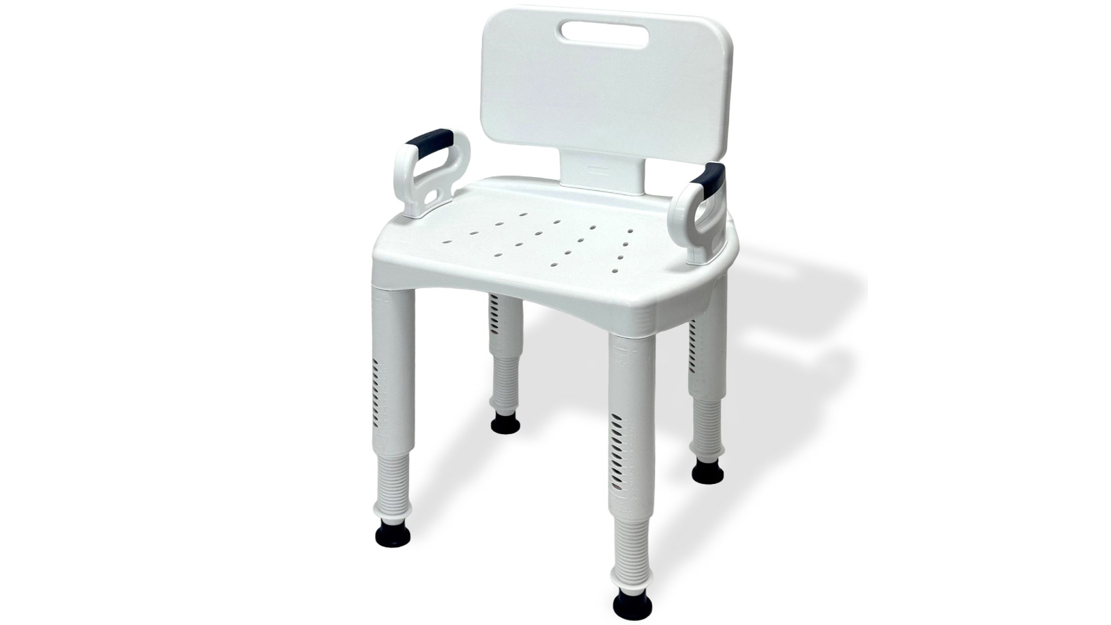 Orthonica Premium Adjustable Shower Chair with Armrest