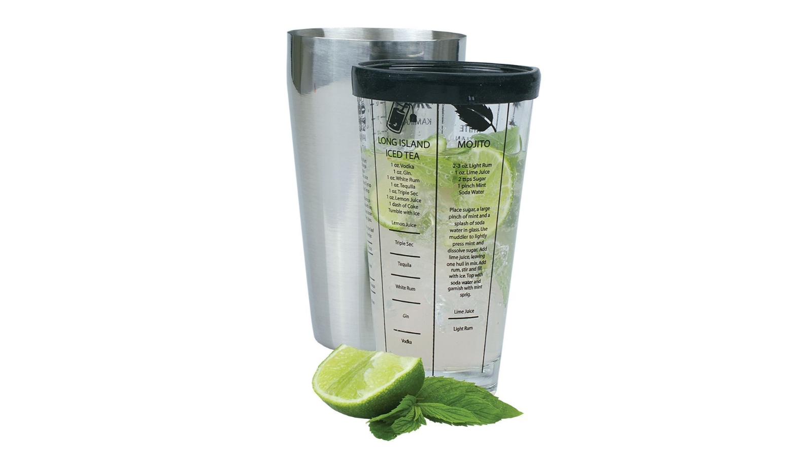 Bartender Boston Cocktail Shaker - 750ml