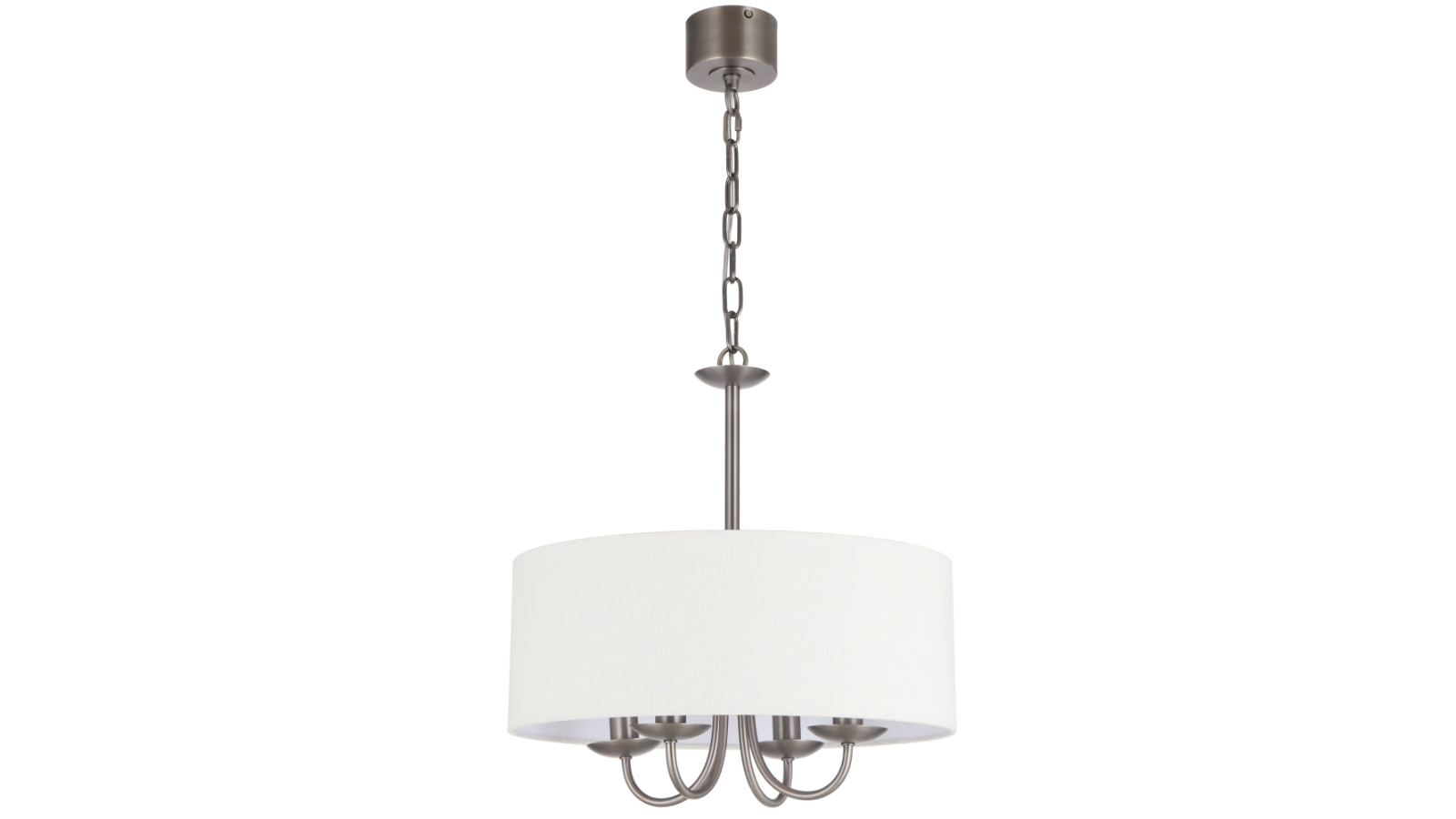 Pretty & Practical Metal Lumoline 4-Light Pendant - Dark Nickel Matt