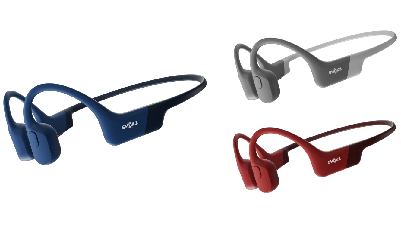 Shokz OpenRun Bone Conduction Sports Headphones Harvey Norman