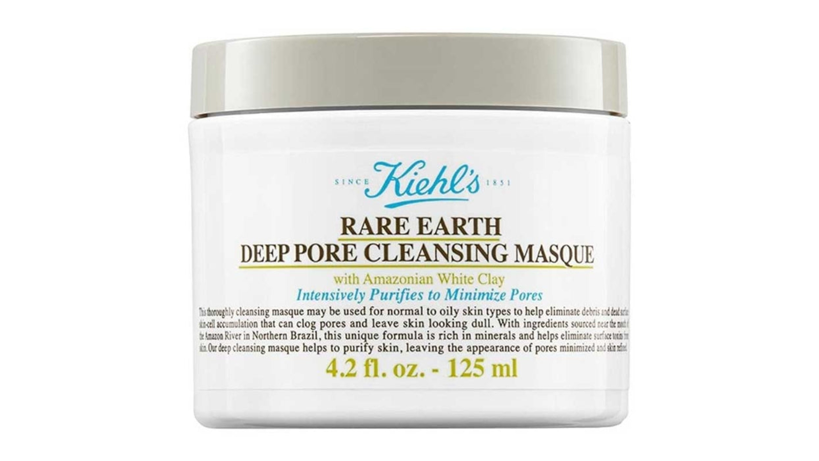 Kiehl's Rare Earth Deep Pore Cleansing Mask - 125ml