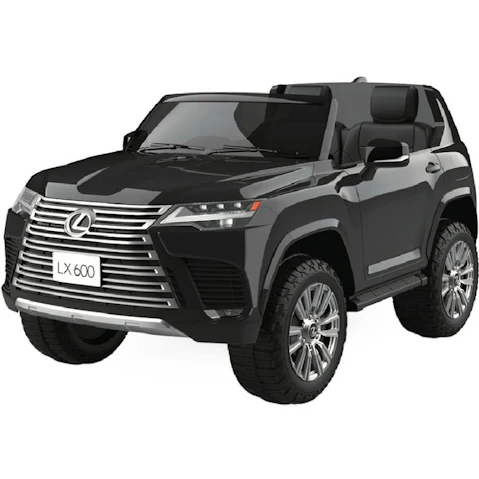 Volta 3year+ Lexus 600 12V Electric Motor Kids Ride-On Car Smart Control Toy - Black