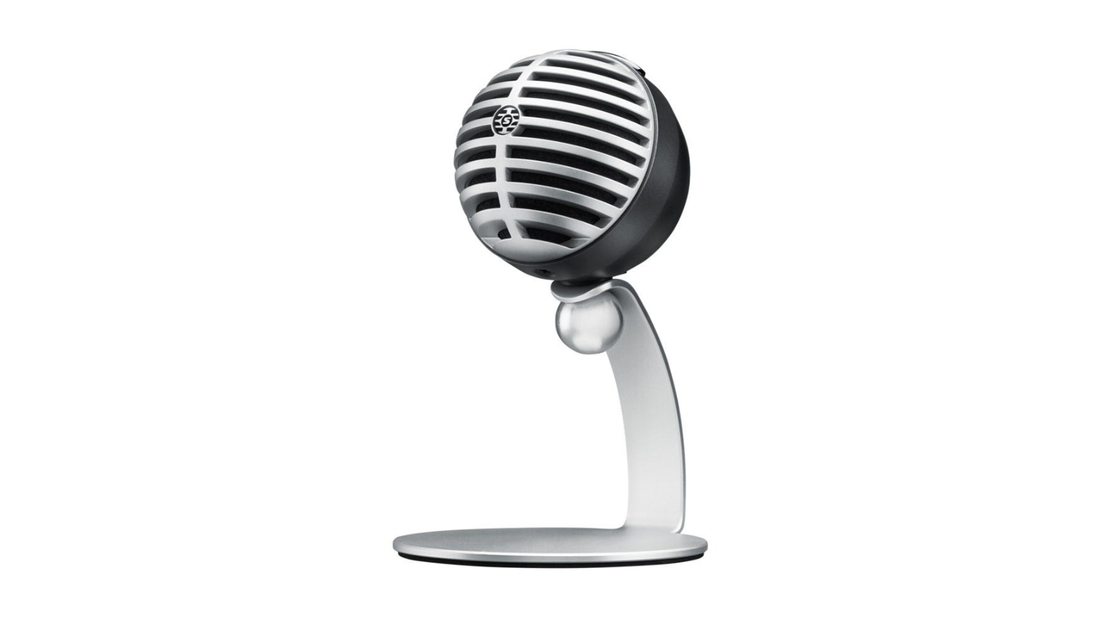 Shure Grey Motiv Digital Microphone for Home Studio USB-A and USB-C Cable