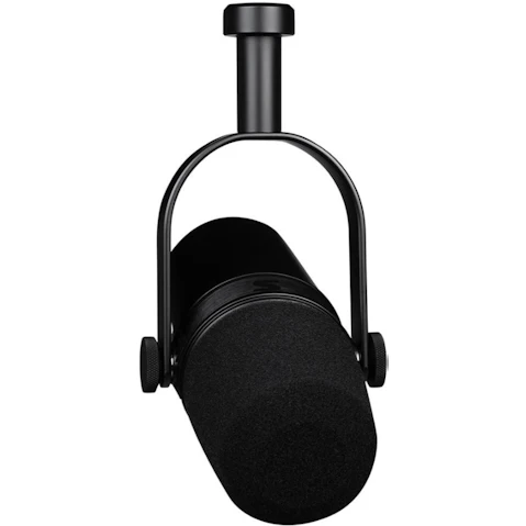 Shure Black Motiv Podcast Microphone with XLR