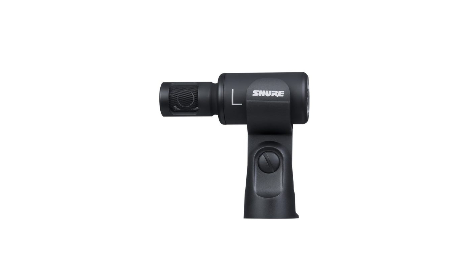 Shure Black MV88+ Stereo USB Microphone | Harvey Norman
